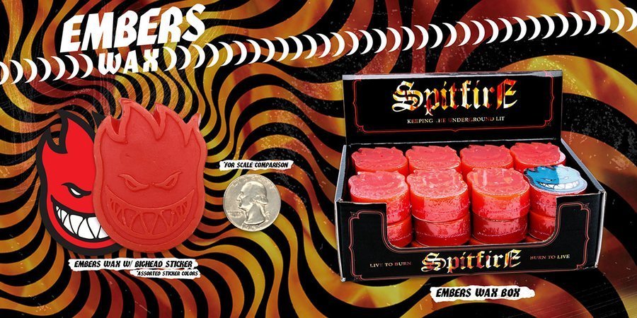 Spitfire Skate Wax lil Embers