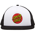 Santa Cruz
Classic Dot Black/Black white/black Trucker