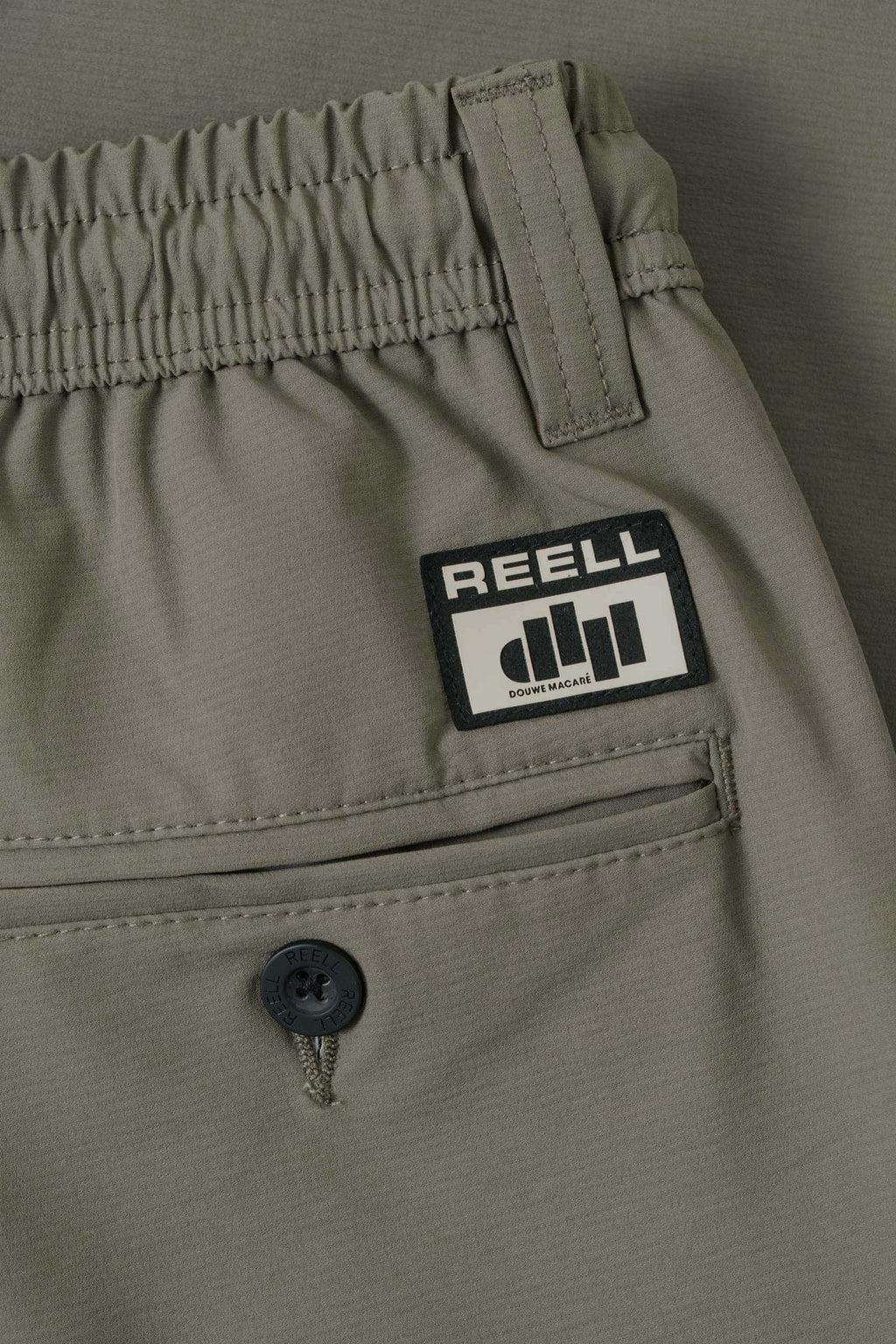 DOUWE MACARÉ X REELL CHINO GREY GREEN