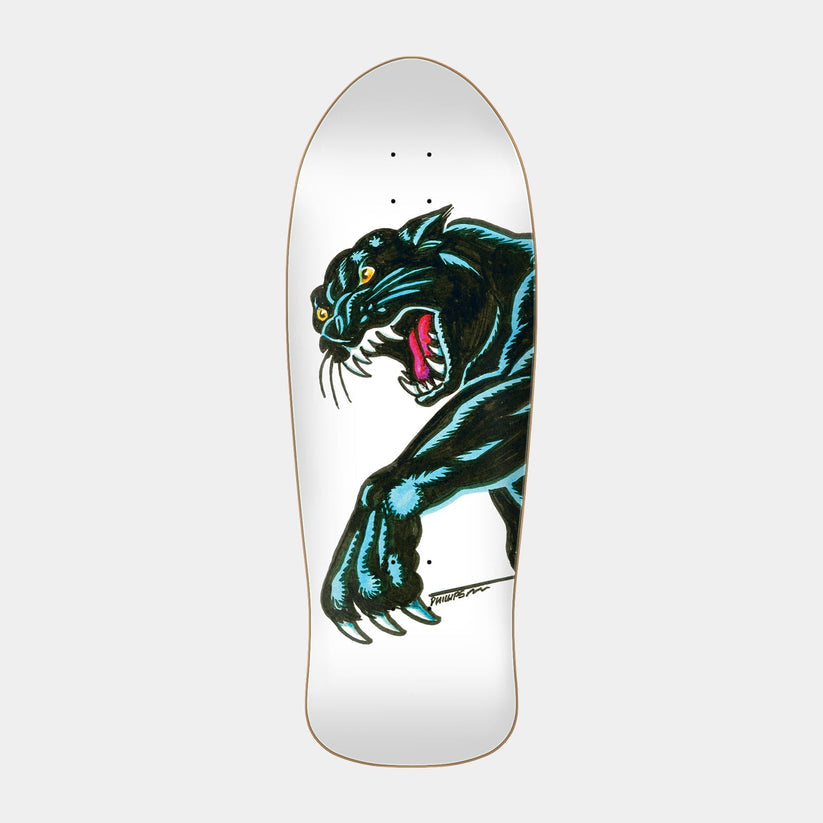 Natas Sketch Panther Reissue Skateboard Deck 10.54in x 30.14in