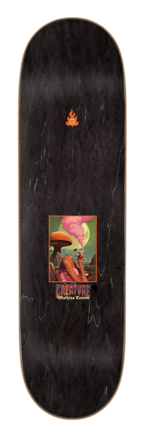 8.51in Mathias Torres Jaguar Creature Stumps Skateboard Deck