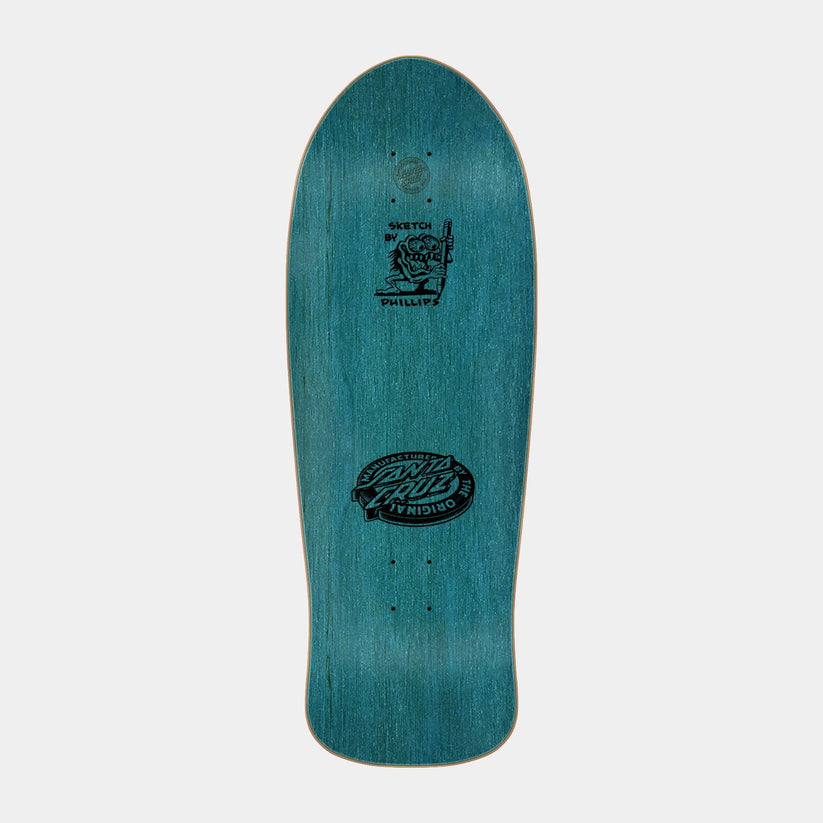 Natas Sketch Panther Reissue Skateboard Deck 10.54in x 30.14in