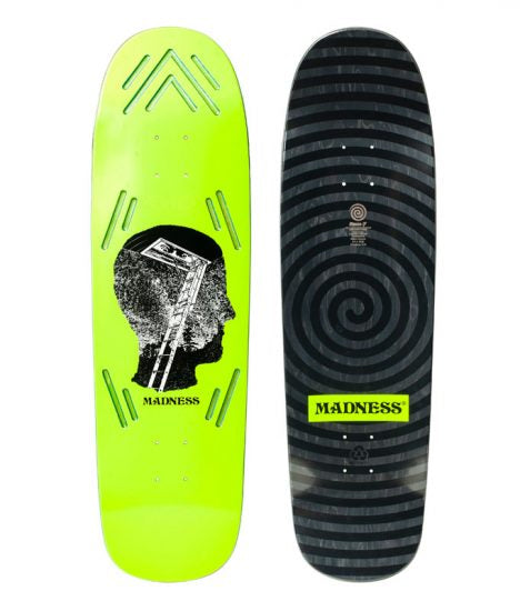 Madness Skateboards – Out Of Mind R7 Neon Yellow – 9.13in