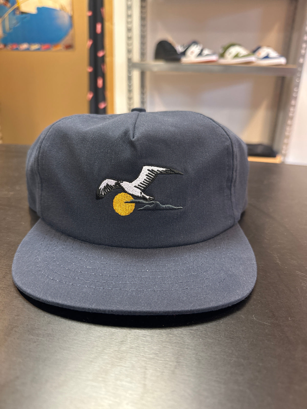 Dark seas gull cap navy is