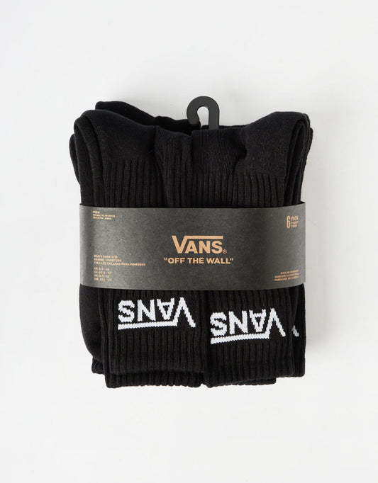Vans - crew socks 6 pack