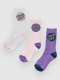 Santa Cruz - Pop Dot Sock (3 pack)