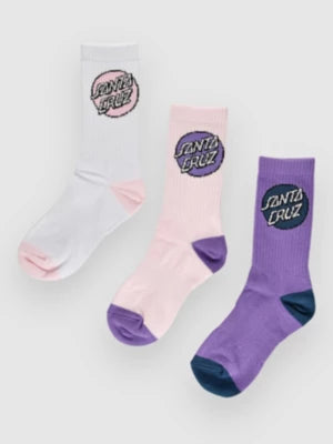 Santa Cruz - Pop Dot Sock (3 pack)