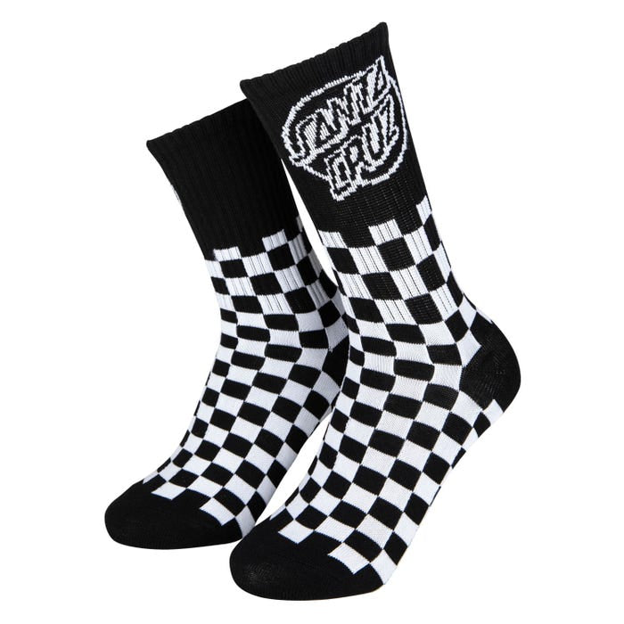 Santa Cruz - Youth Oval Check Dot Sock (2 pack)
