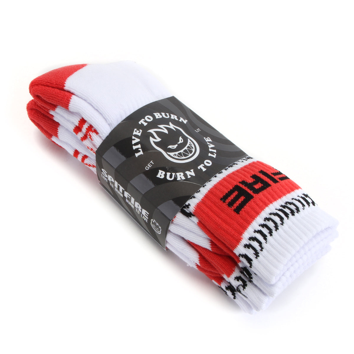 Spitfire - Classic 87 Bighead Swirl Sock (3 pack)