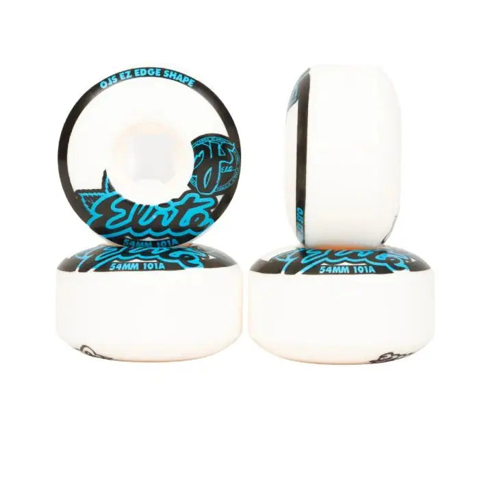 OJ Wheels 52mm Elites EZ Edge 101a skateboardwielen white
