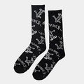 Thrasher gonz logo crew sock