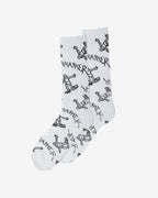 Thrasher gonz logo crew sock
