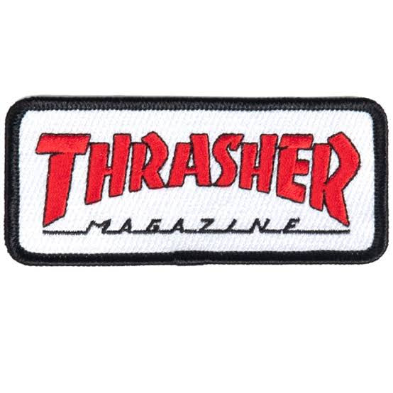Thrasher outlined patch