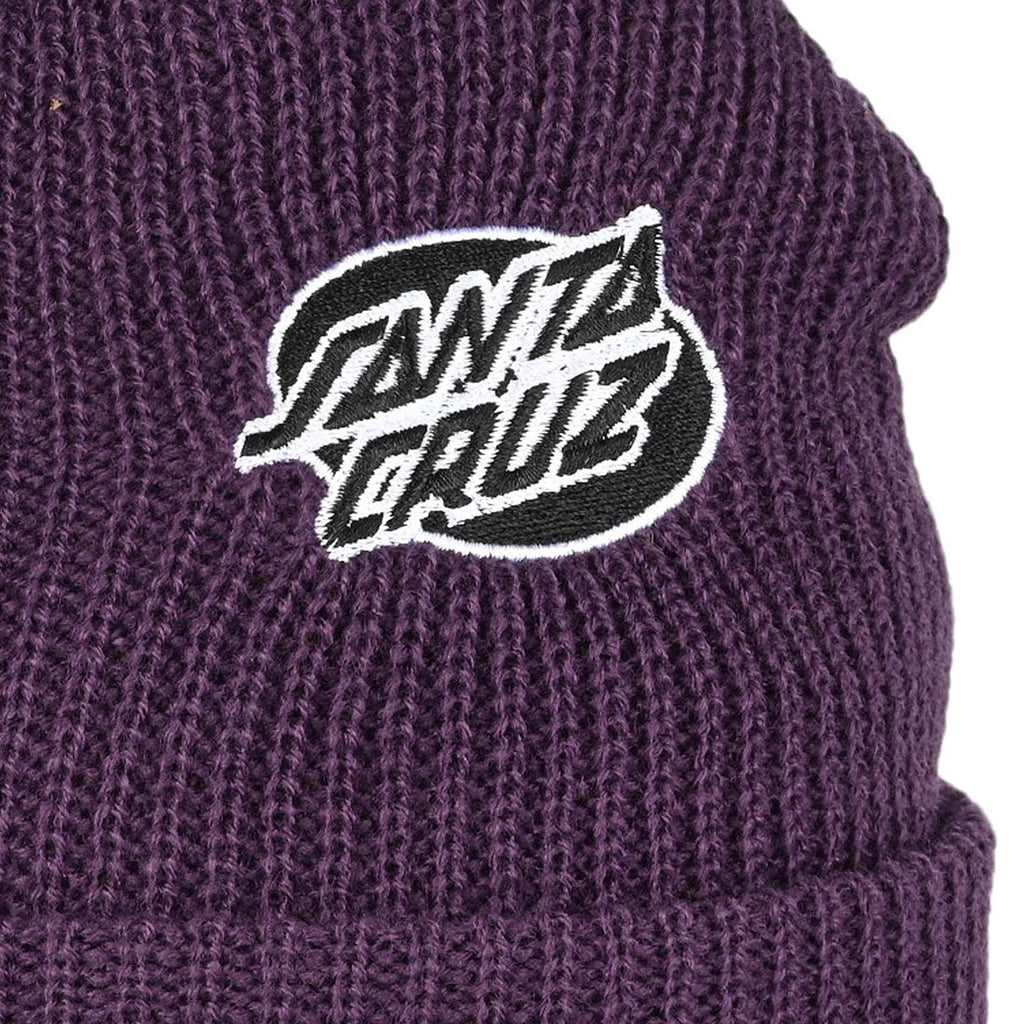 Santa Cruz Mono Lined Oval Dot Beanie Hat