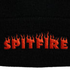 SPITFIRE DEMONSEED SCRIPT CUFF BEANIE BLACK