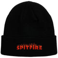 SPITFIRE DEMONSEED SCRIPT CUFF BEANIE BLACK