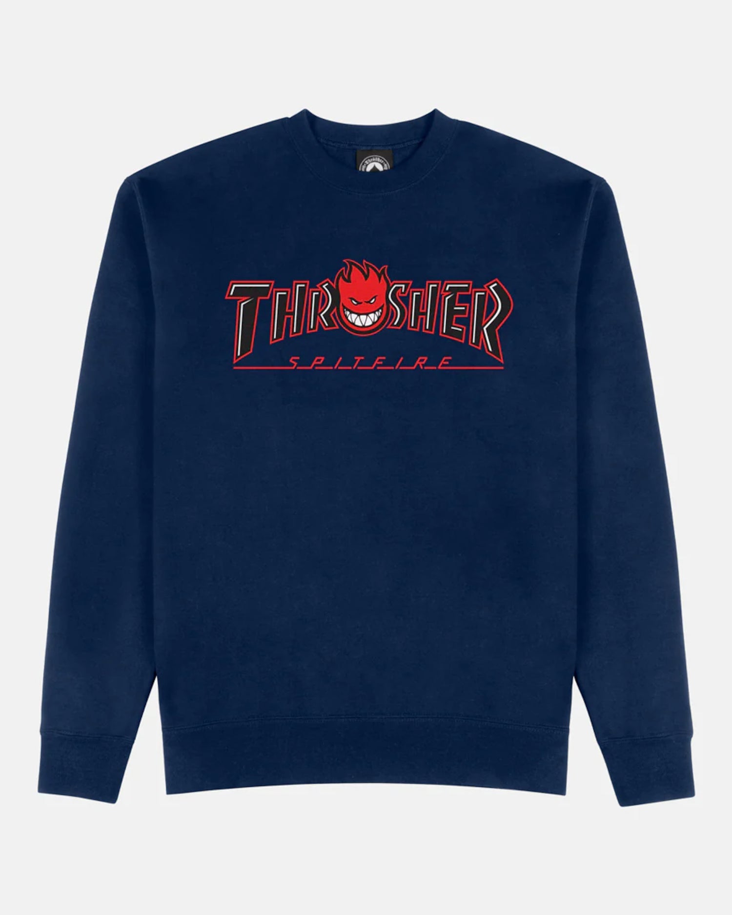 Thrasher x Spitfire - Big Head Outline