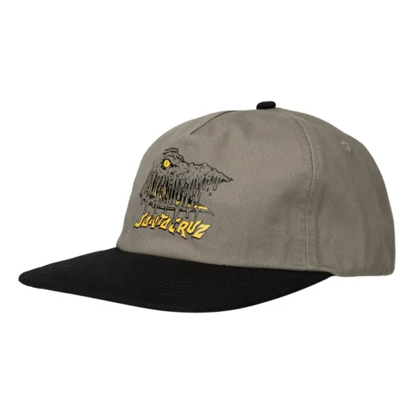 Santa Cruz Braun Fever Dream Cap (Stone Grey\Black)